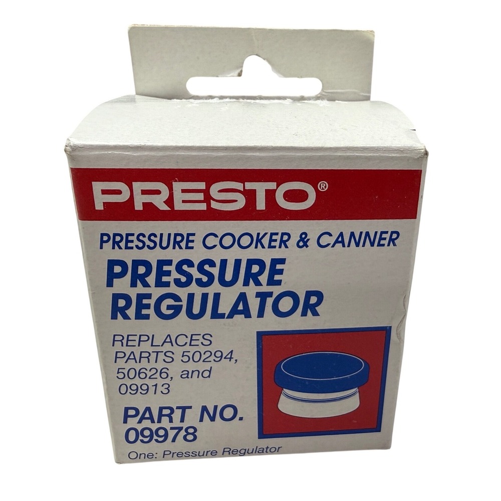 Presto Pressure Cooker Canner Regulator Part 09978 Replaces 50294 50626 09913